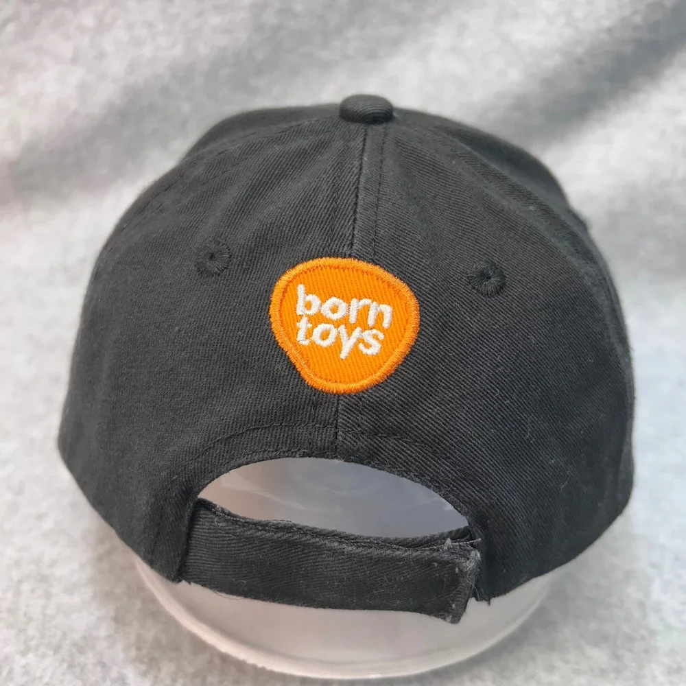 NASA Meatball Logo Kids Black Born Toys Baseball Hat Adjustable OSFM